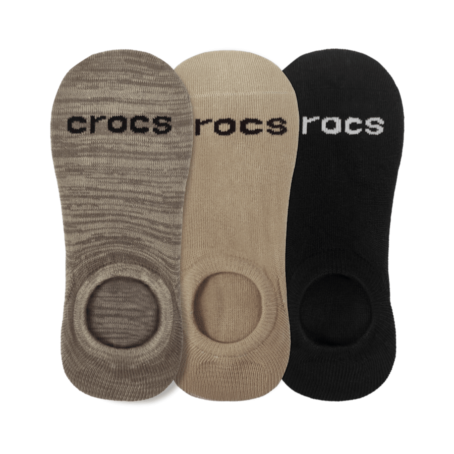 Crocs Socks Low Show 3-Pack - US 6648