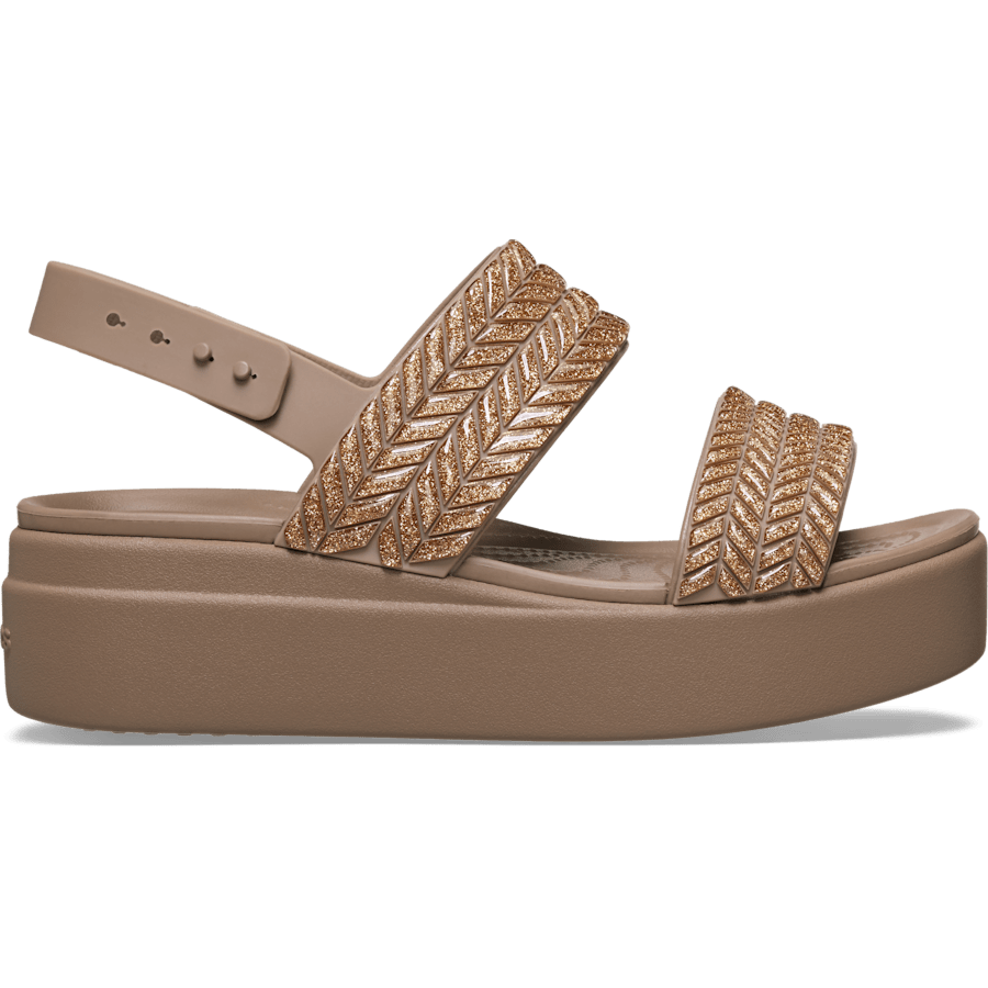 Brooklyn Woven Sparkle Low Wedge - US 9972