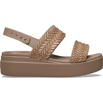 Brooklyn Woven Sparkle Low Wedge - US 9972