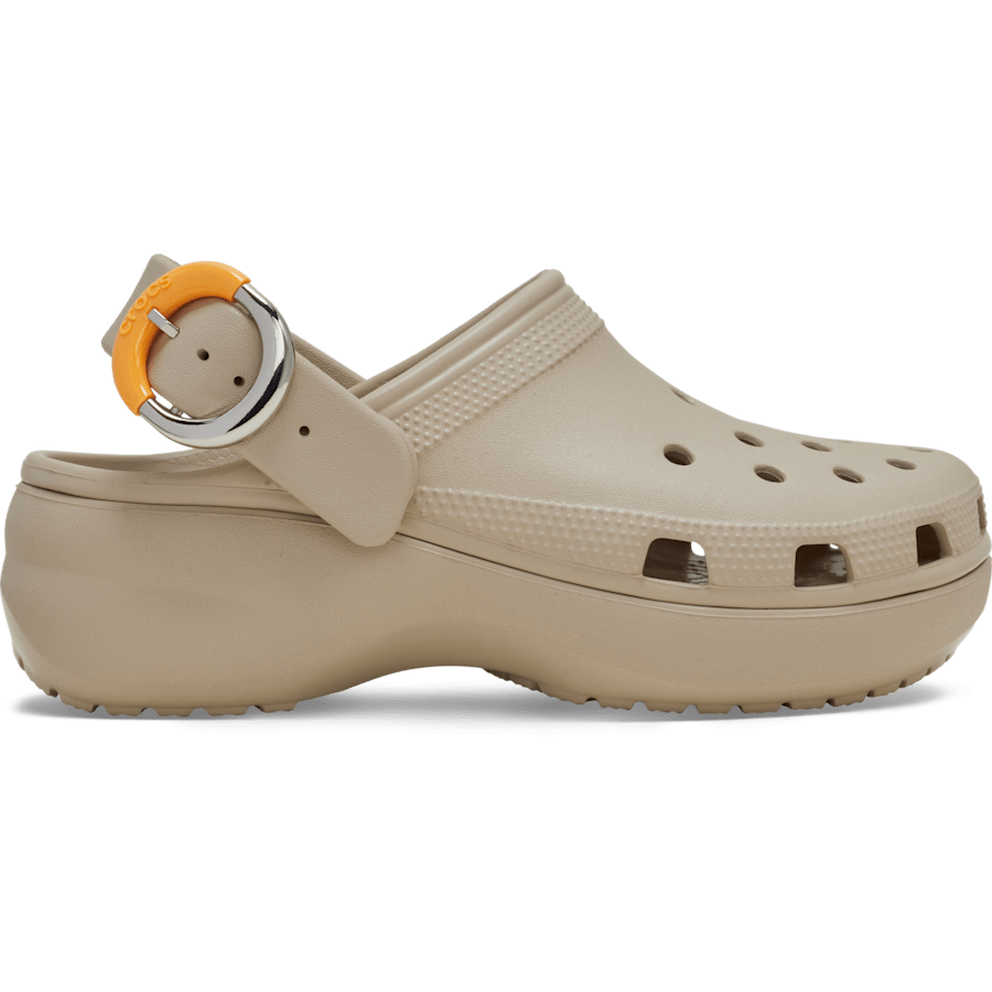 Classic Platform Dipped Buckle Clog - US 7469