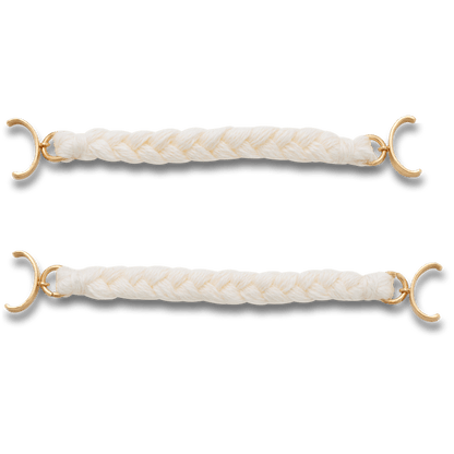 White Woven Sandal Chain 2 Pack - US 5969