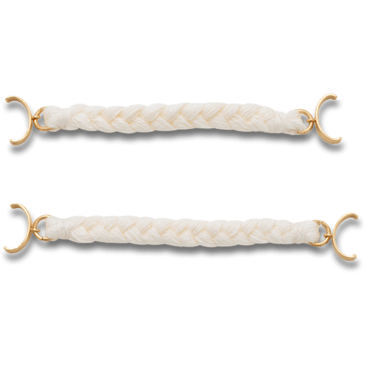 White Woven Sandal Chain 2 Pack - US 5969
