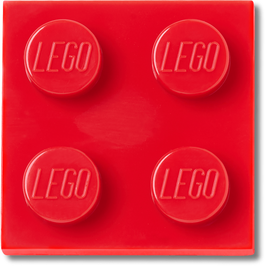 LEGO® Red Tile 2x2 - US 6550