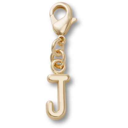 Gold Letter J Charm - US 1382