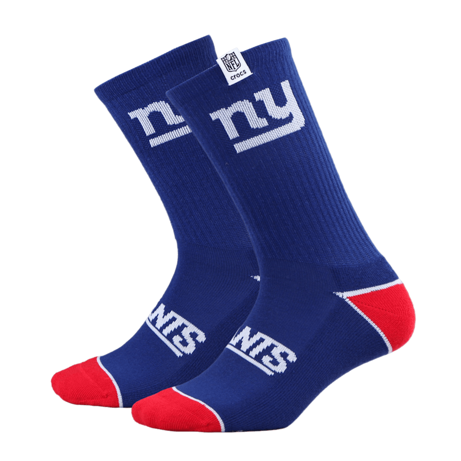 NFL New York Giants Crocs Socks - US 7417