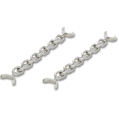 Silver Sandal Chain 2 Pack - US 2987