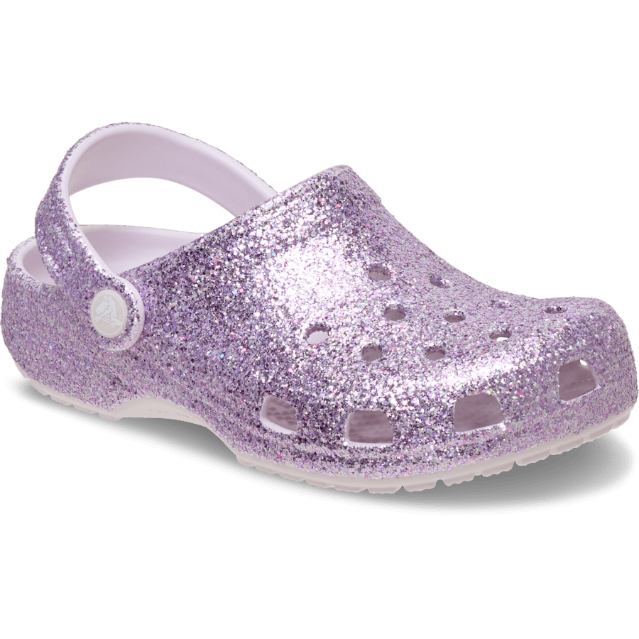 Kids' Classic Chunky Glitter Clog - US 8017