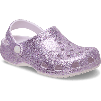Kids' Classic Chunky Glitter Clog - US 8017