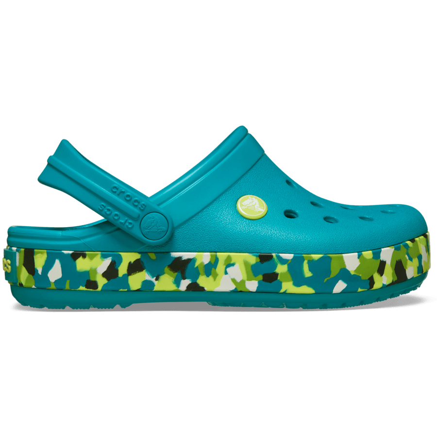 Kids' Crocband Glow Confetti Band Clog - US 6248