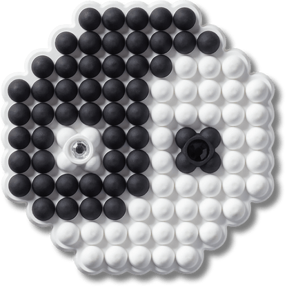 Beaded Ying and Yang - US 4721