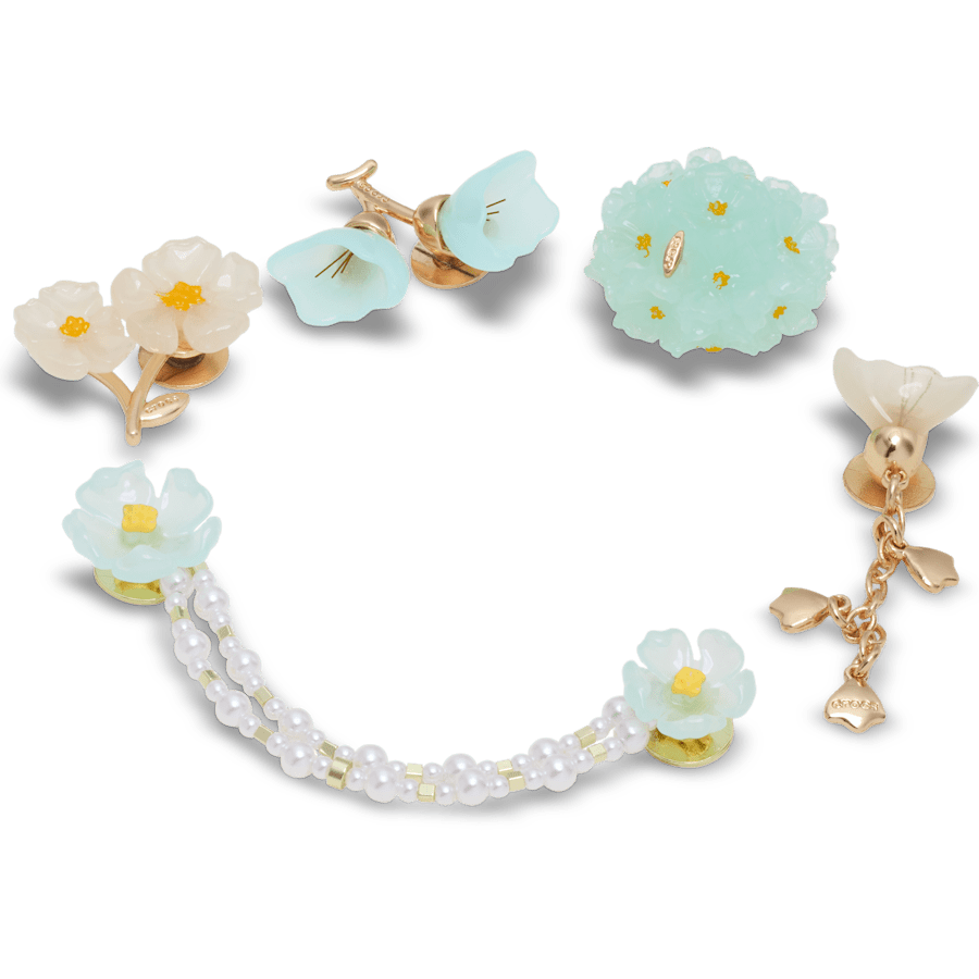 Blue Dainty Floral 5 Pack - US 7186