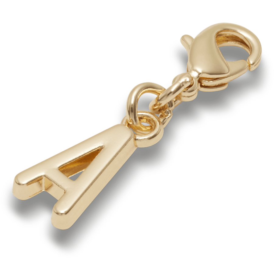 Gold Letter A Charm - US 2497