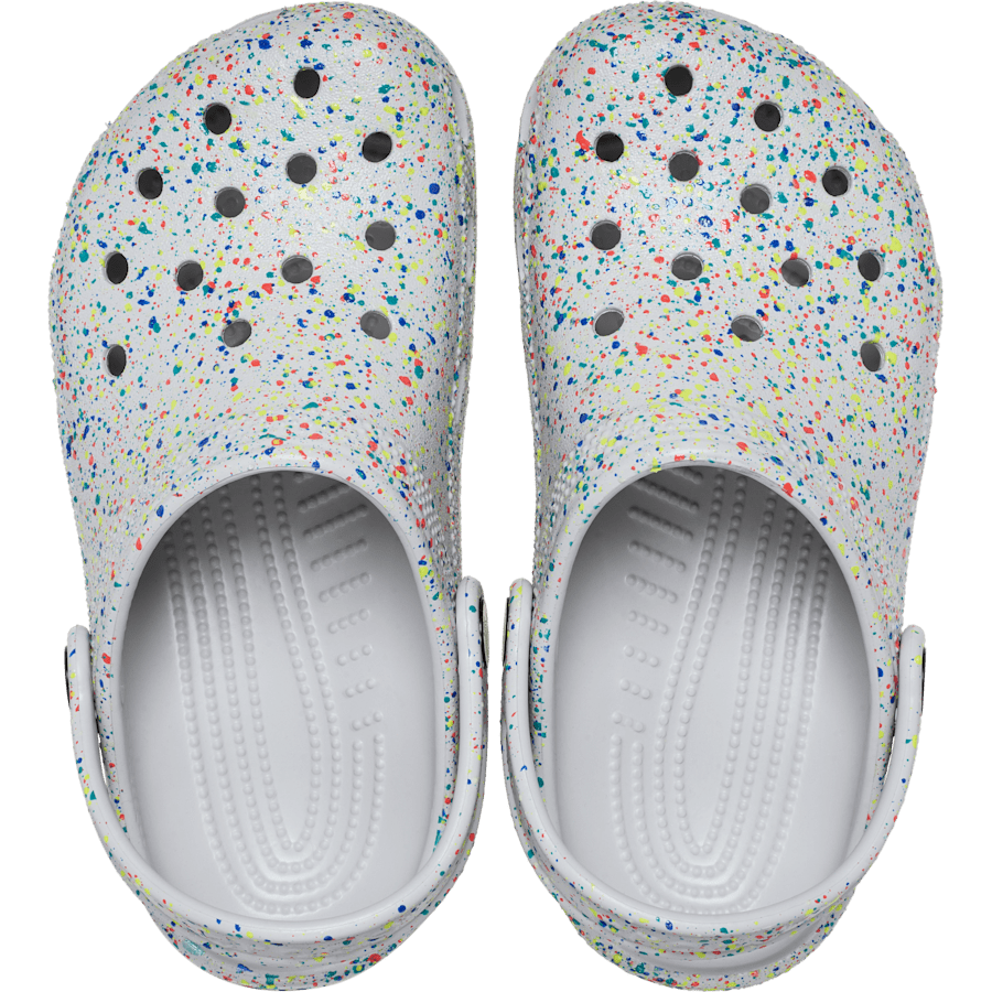 Kids' Classic Glow Paint Splatter Clog - US 2135