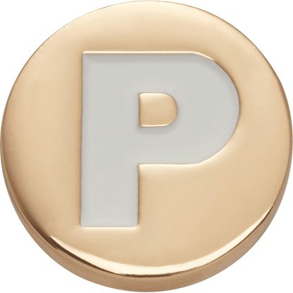 Gold Letter P - US 5485