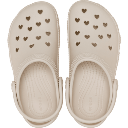 Kids' Classic Hearts Cut Out Clog - US 1537