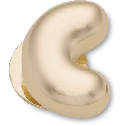 Gold Bubble Letter C - US 6491