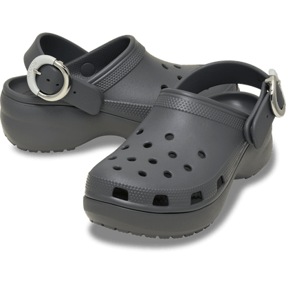 Classic Platform Dipped Buckle Clog - US 4293