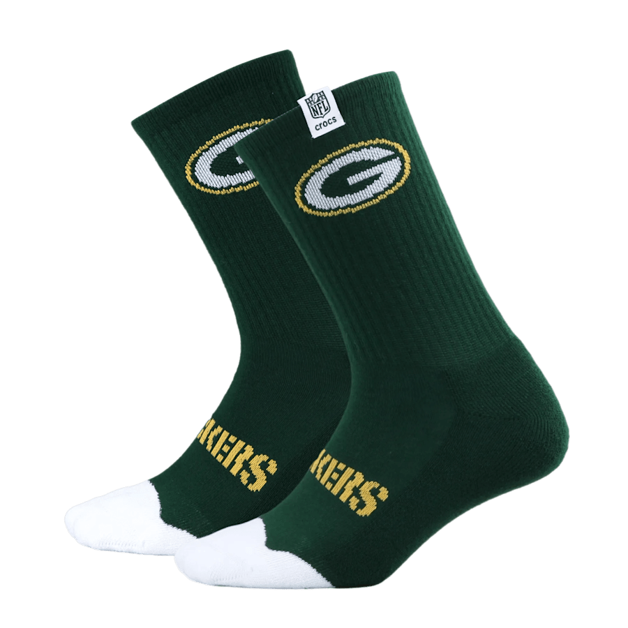 NFL Green Bay Packers Crocs Socks - US 2182