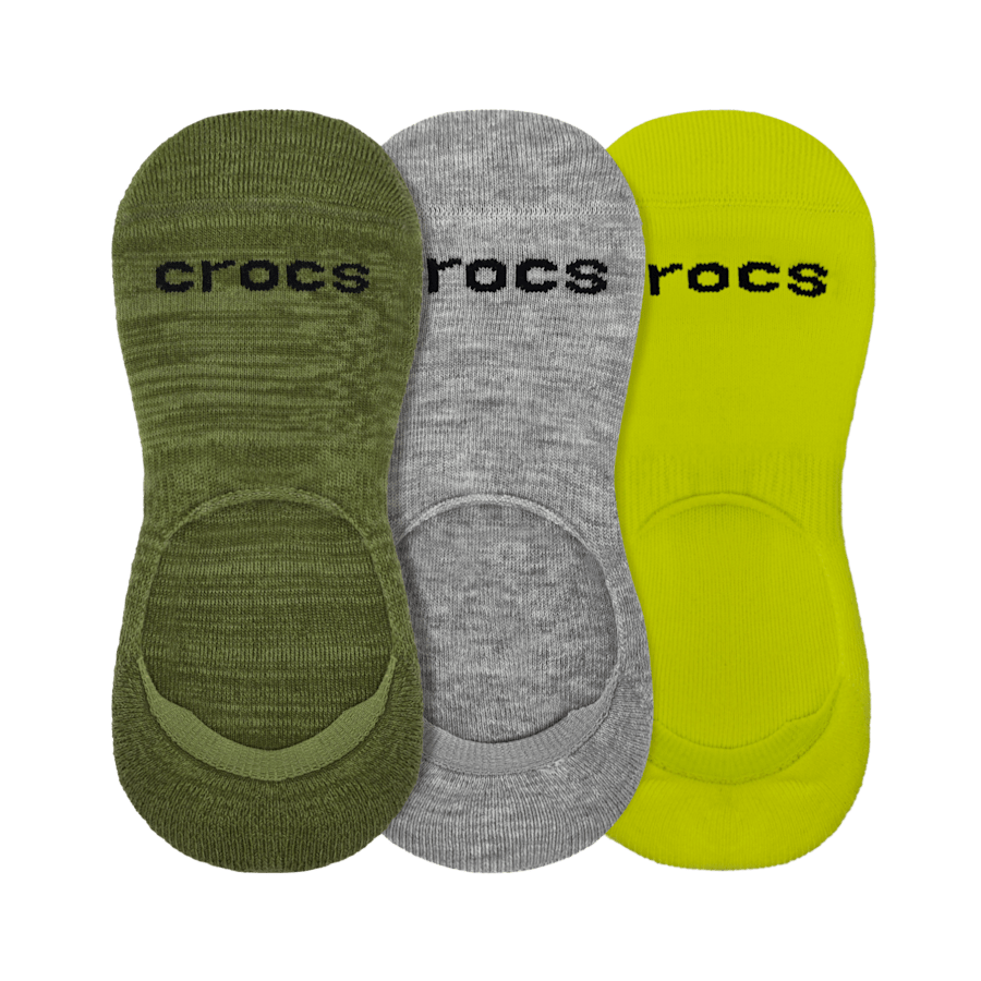 CrocsSocks Hidden Liner 3PK - US 1199