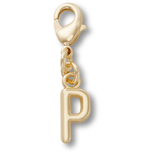 Gold Letter P Charm - US 5054