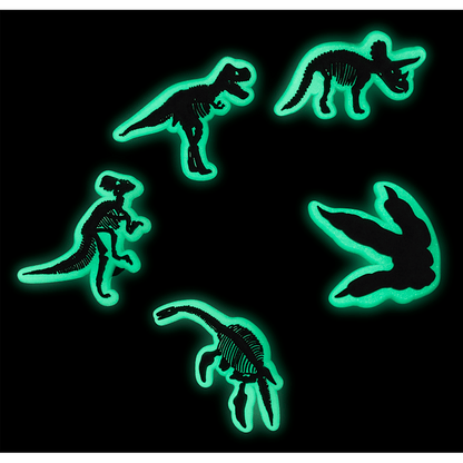 Glow In The Dark Dino 5 Pack - US 3039