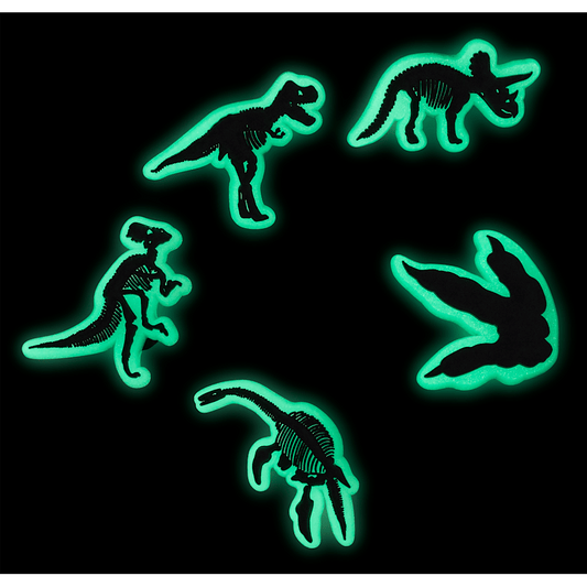 Glow In The Dark Dino 5 Pack - US 3039