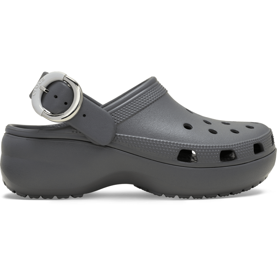 Classic Platform Dipped Buckle Clog - US 4293