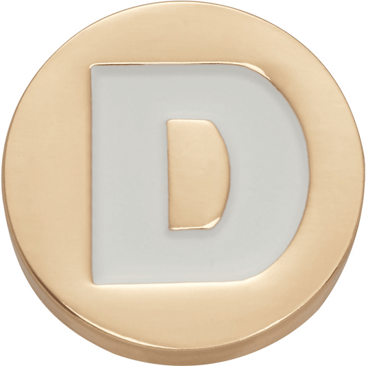 Gold Letter D - US 1558