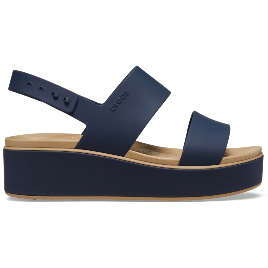 Brooklyn Low Wedge Matte Wrap Sandal - US 6971