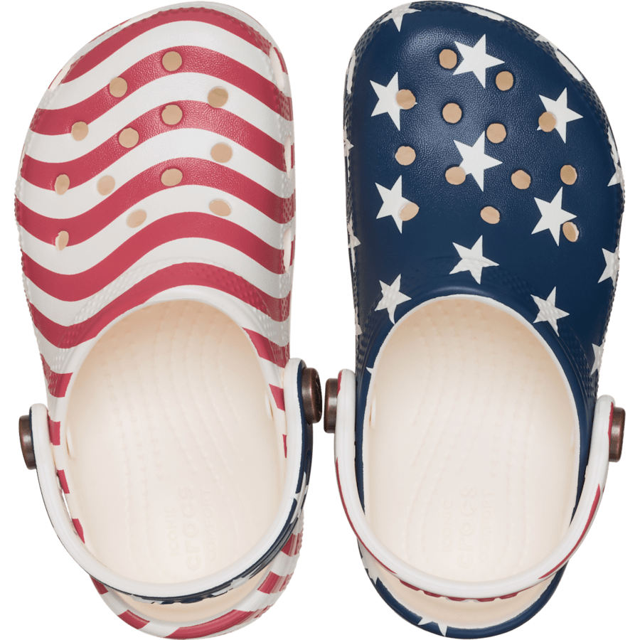 Toddler Classic American Flag Clog - US 4286
