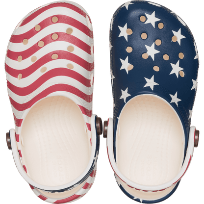 Toddler Classic American Flag Clog - US 4286