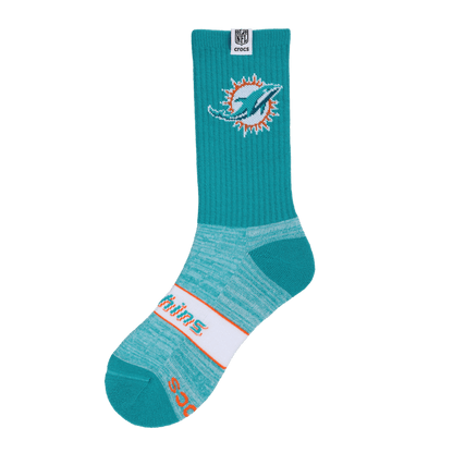 NFL Miami Dolphins Crocs Socks - US 4354