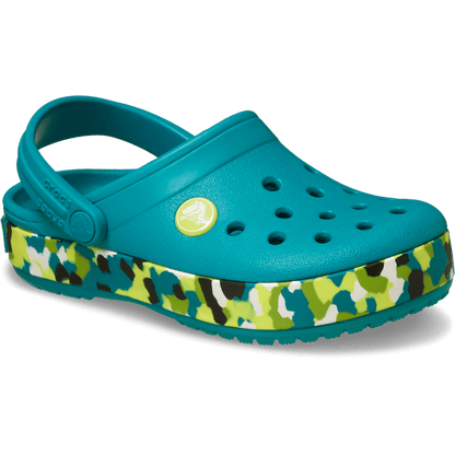 Toddler Crocband Glow Confetti Band Clog - US 8712
