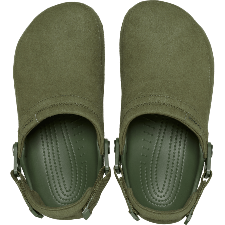 Classic Crafted Vegan Suede Clog - US 9416