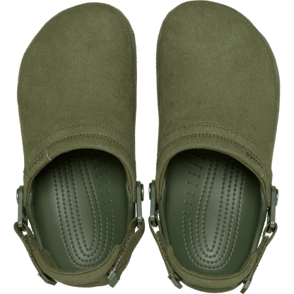 Classic Crafted Vegan Suede Clog - US 9416
