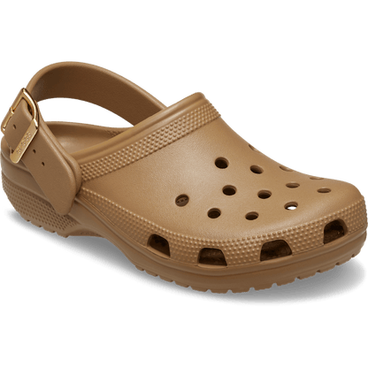 Classic Metallic Buckle Clog - US 2863
