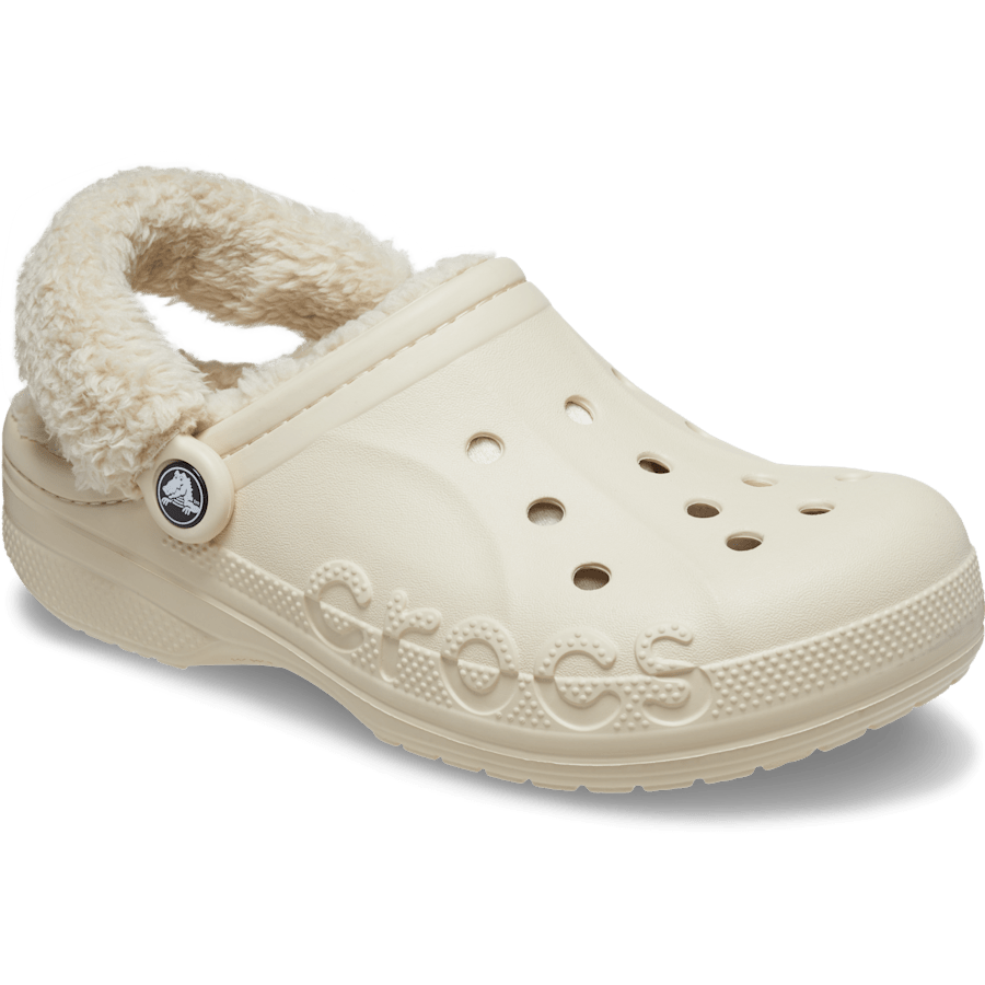 Baya Lined Fuzz-Strap Clog - US 8069