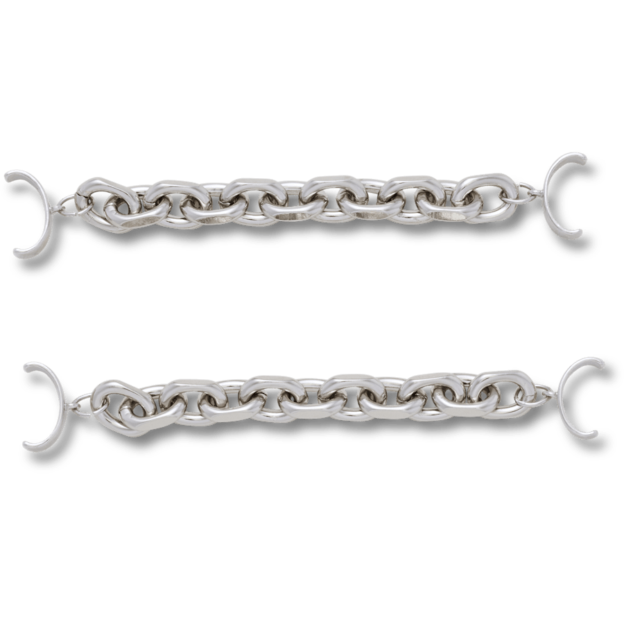 Silver Sandal Chain 2 Pack - US 2987