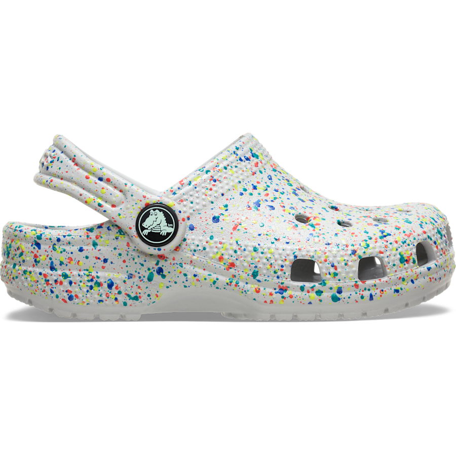 Toddler Classic Glow Paint Splatter Clog - US 2458