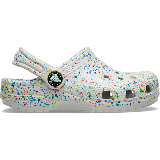 Toddler Classic Glow Paint Splatter Clog - US 2458
