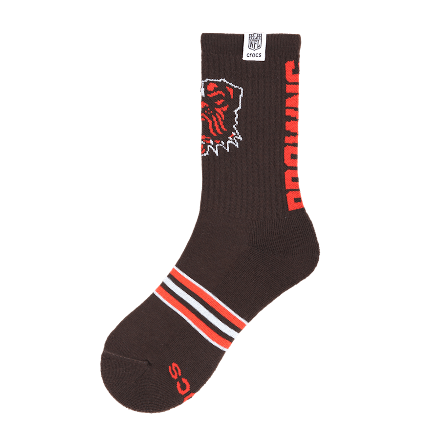 NFL Cleveland Browns Crocs Socks - US 4002