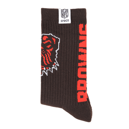NFL Cleveland Browns Crocs Socks - US 4002