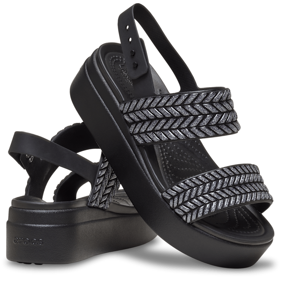 Brooklyn Woven Sparkle Low Wedge - US 8457