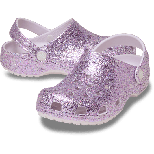 Kids' Classic Chunky Glitter Clog - US 8017