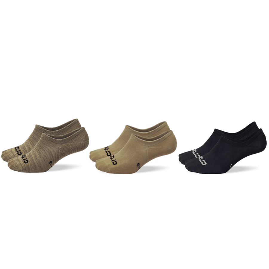 Crocs Socks Low Show 3-Pack - US 6648