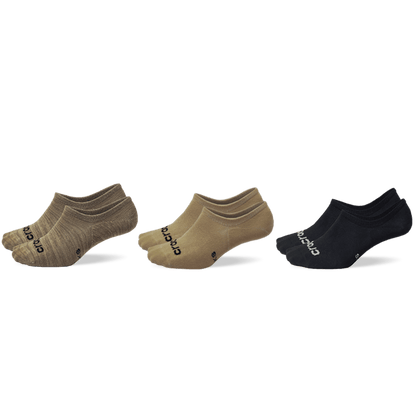 Crocs Socks Low Show 3-Pack - US 6648