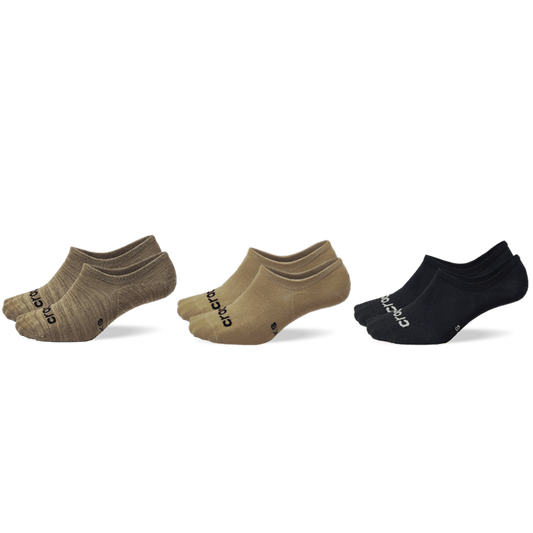 Crocs Socks Low Show 3-Pack - US 6648