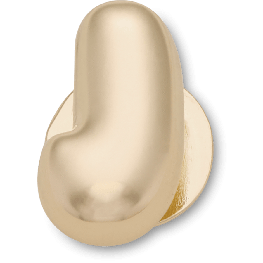 Gold Bubble Letter J - US 7520