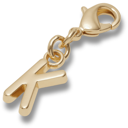 Gold Letter K Charm - US 8001