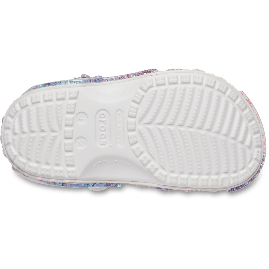 Kids' Classic Butterfly Sparkle Shaker Clog - US 9809